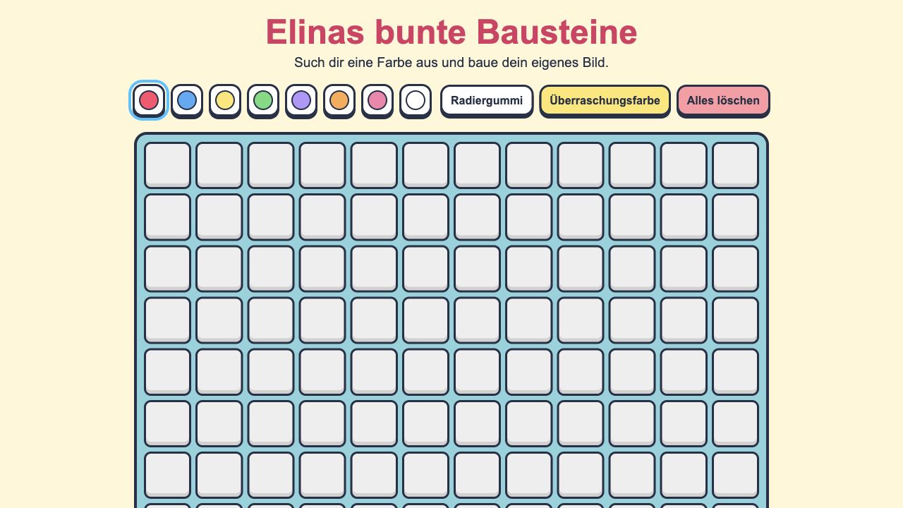 Vorschau von Elinas bunte Bausteine